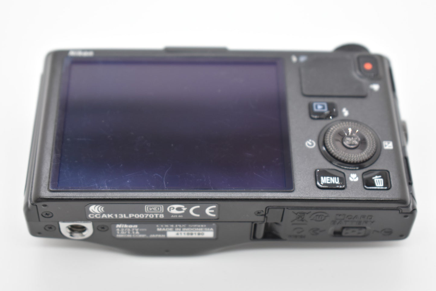 Nikon COOLPIX S9500 18.1MP Compact Digital Camera Black Bundle - FULLY TESTED ✅