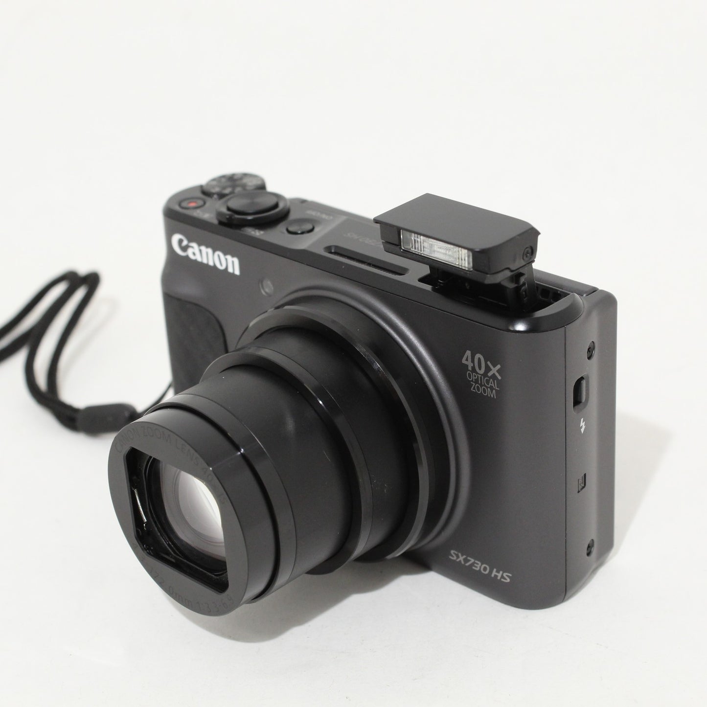 Very Good Canon PowerShot SX730 HS 20.3MP Digital Camera - Black - BUNDLE
