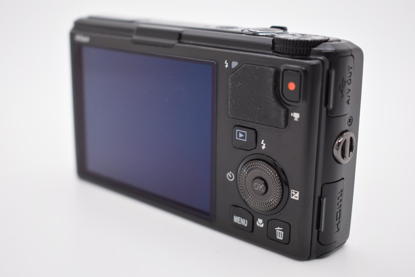 Nikon COOLPIX S9500 18.1MP Compact Digital Camera Black Bundle - FULLY TESTED ✅