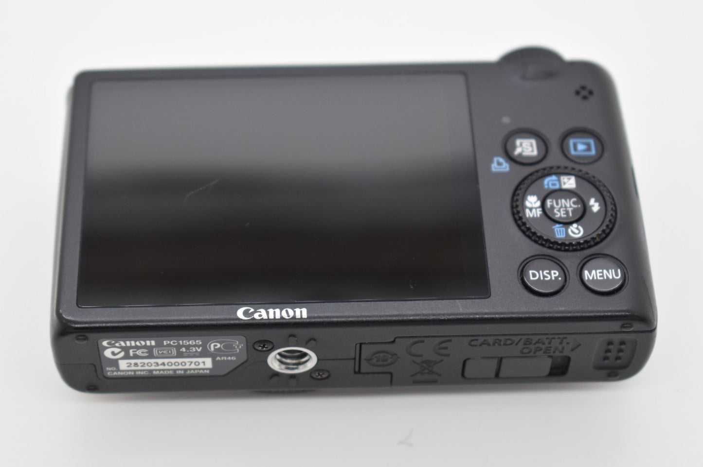 Canon PowerShot S95 10.0MP Digital Black Camera Complete - FULLY TESTED WORKS ✅