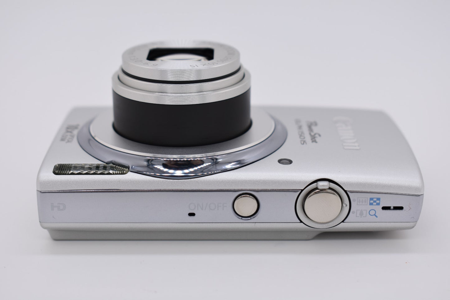 Canon PowerShot ELPH 150 IS Digital Camera Silver 10x Zoom Complete - Tested ✅