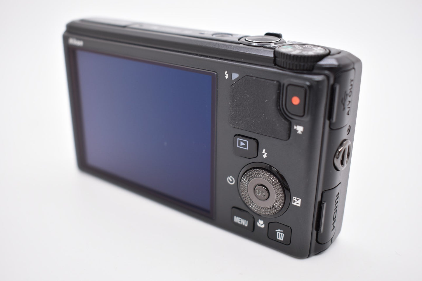 Nikon Coolpix S9400 Black 18.1MP Compact Digital Camera 18X Wide Zoom - TESTED