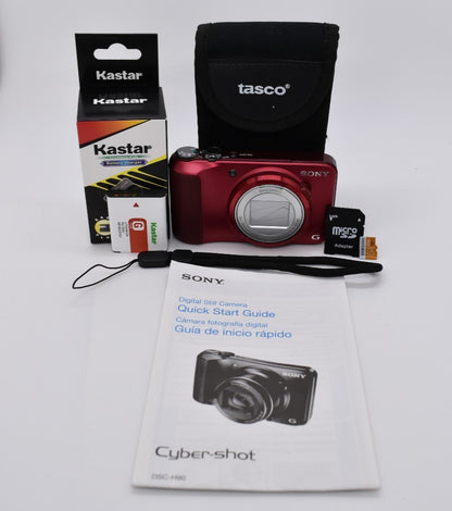 Sony Cyber-Shot DSC-H90 16.1MP 16x Optical Zoom Digital Camera - FULLY TESTED ✅