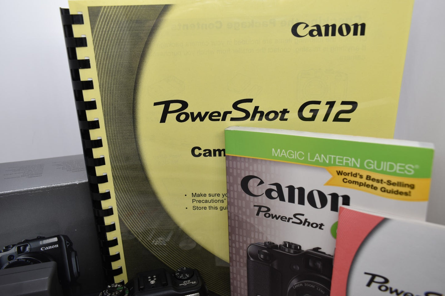 Canon PowerShot G12 Digital Camera 10.0MP 5x Optical Zoom Bundle - Fully Tested