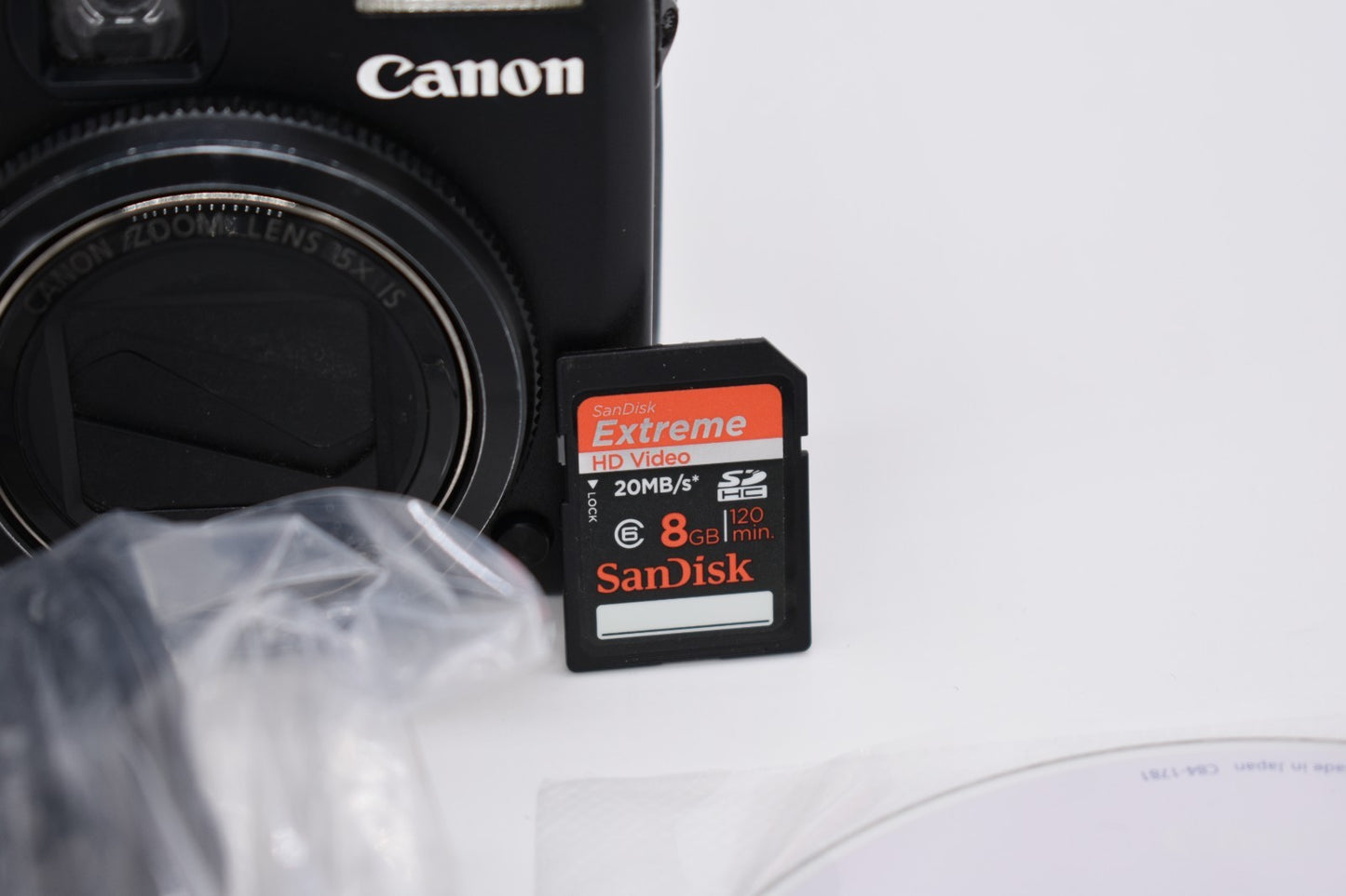 Canon PowerShot G12 Digital Camera 10.0MP 5x Optical Zoom Bundle - Fully Tested
