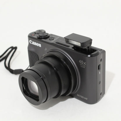 Very Good Canon PowerShot SX730 HS 20.3MP Digital Camera - Black - BUNDLE