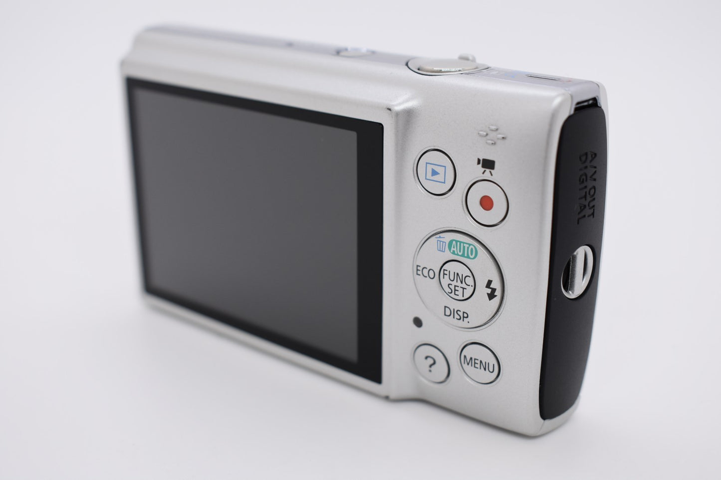 Canon PowerShot ELPH 150 IS Digital Camera Silver 10x Zoom Complete - Tested ✅