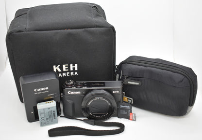 Canon G7X Mark II - 20.1 MP Compact Digital Camera 4.2x Zoom Bundle - Tested ✅