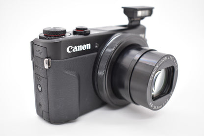 Canon G7X Mark II - 20.1 MP Compact Digital Camera 4.2x Zoom Bundle - Tested ✅