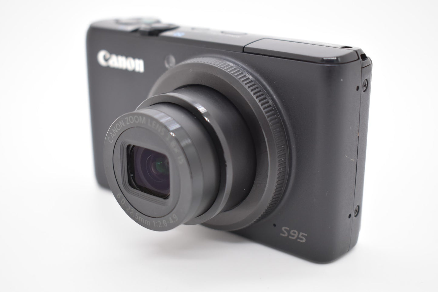 Canon PowerShot S95 10.0MP Digital Black Camera Complete - FULLY TESTED WORKS ✅
