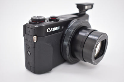 Canon G7X Mark II - 20.1 MP Compact Digital Camera 4.2x Zoom Bundle - Tested ✅