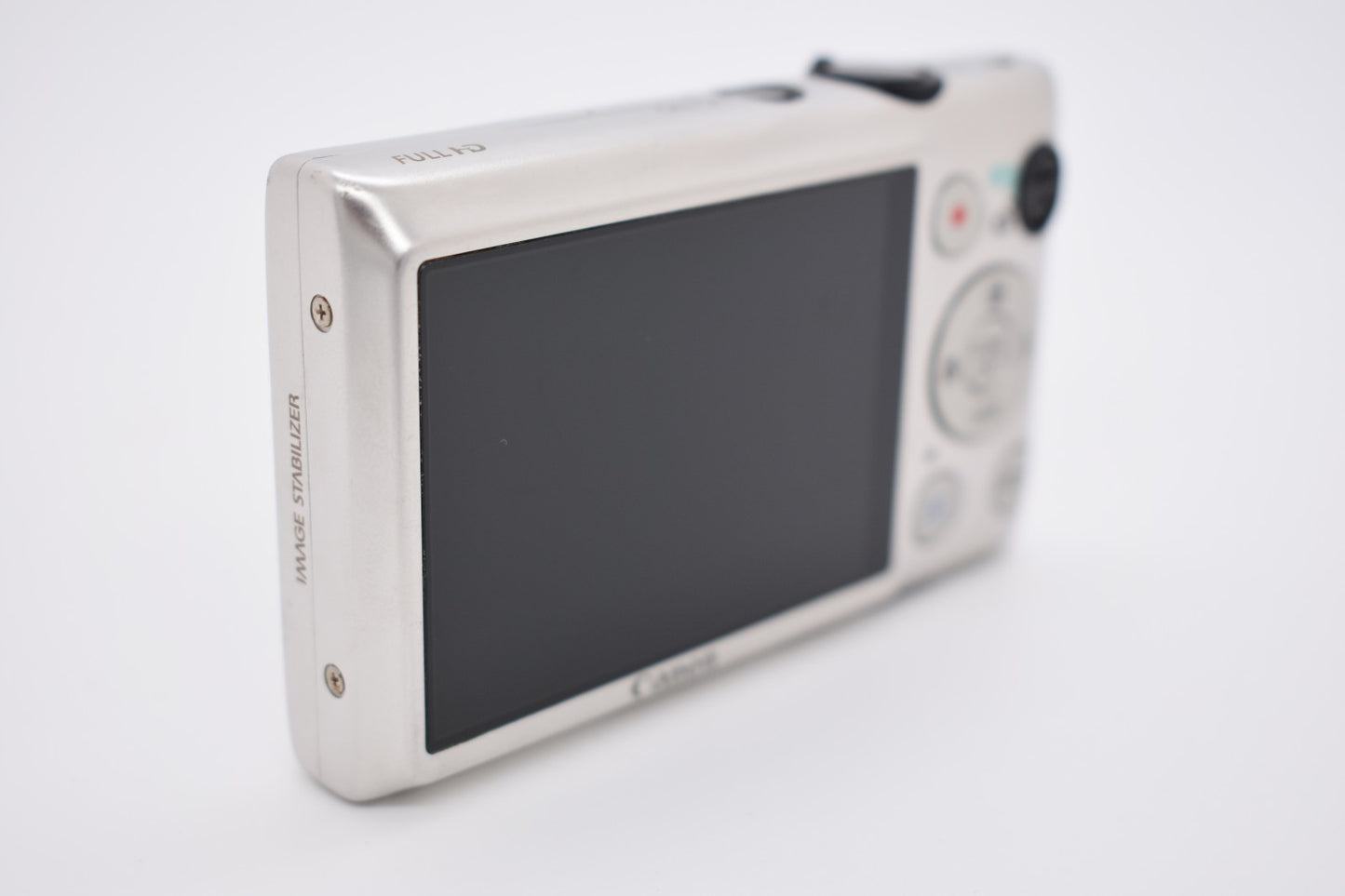 Canon PowerShot ELPH 300 HS 12.1MP Silver Digital Camera Complete