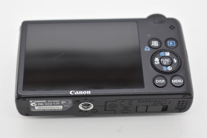 Canon PowerShot S95 10.0MP Digital Black Camera Complete - FULLY TESTED WORKS ✅