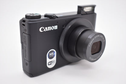 Canon PowerShot S110 12.1MP Black Digital Camera Bundle Complete - Tested Works✅