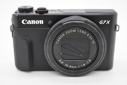 Canon G7X Mark II - 20.1 MP Compact Digital Camera 4.2x Zoom Bundle - Tested ✅