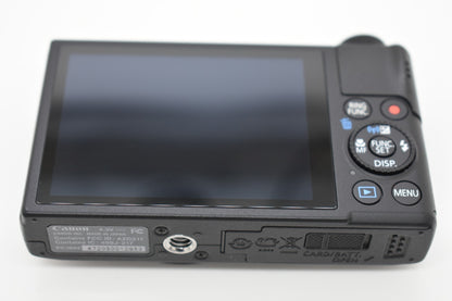 Canon PowerShot S110 12.1MP Black Digital Camera Bundle Complete - Tested Works✅