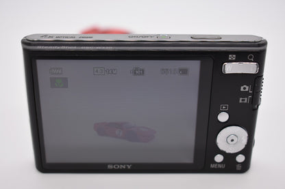 Sony Cyber-Shot DSC-W330 14.1MP 4x Optical Zoom Digital Camera Black - TESTED ✅