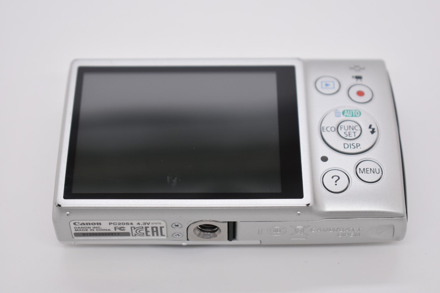 Canon PowerShot ELPH 150 IS Digital Camera Silver 10x Zoom Complete - Tested ✅