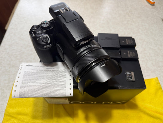 Nikon COOLPIX P1100 Camera Bundle, Extra Nikon Battery & Charger, Lexar 512gb