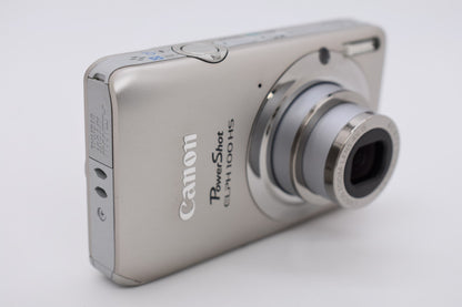 Canon PowerShot ELPH 100 HS Digital Camera Silver Complete - FULLY TESTED ✅