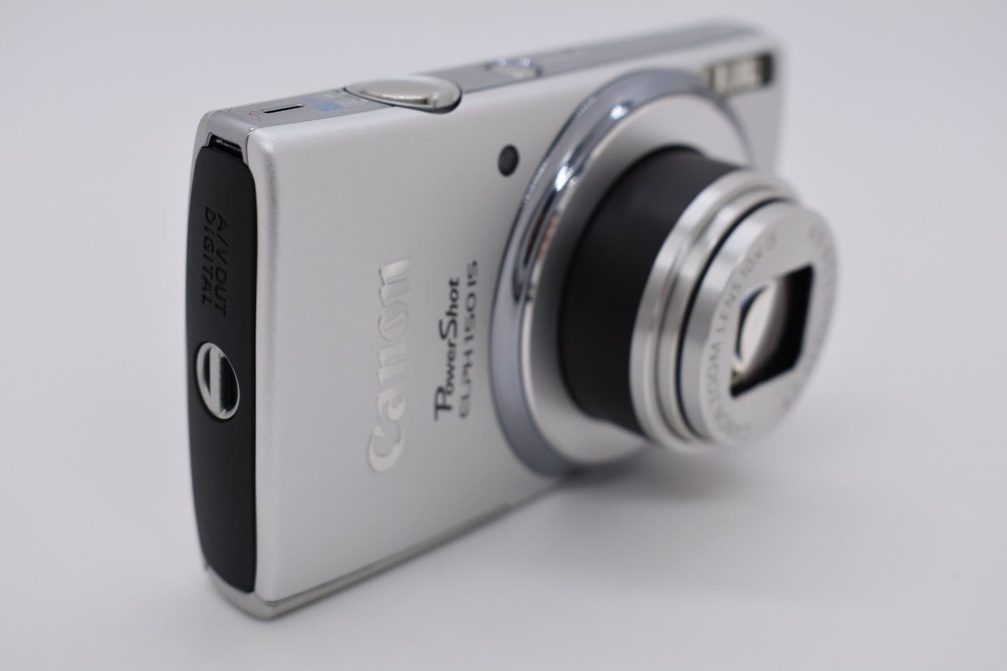 Canon PowerShot ELPH 150 IS Digital Camera Silver 10x Zoom Complete - Tested ✅
