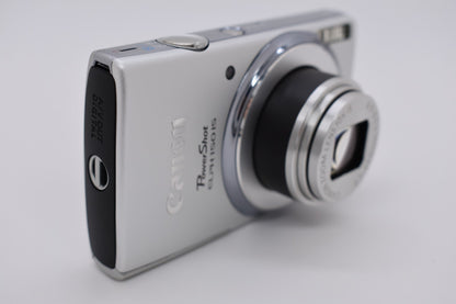 Canon PowerShot ELPH 150 IS Digital Camera Silver 10x Zoom Complete - Tested ✅