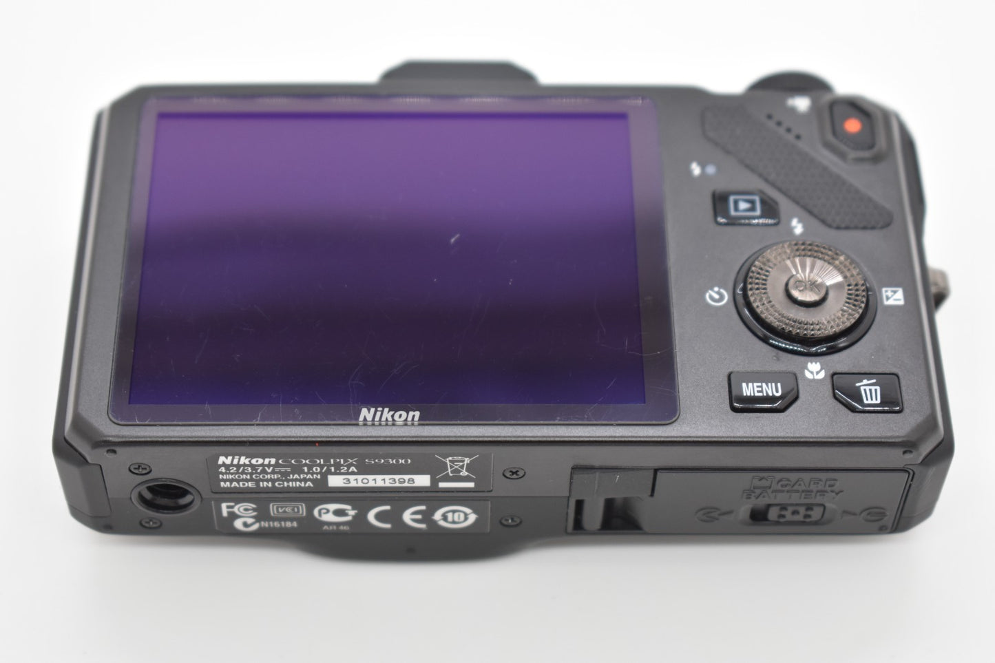 Nikon COOLPIX S9300 16MP Black Digital Camera 18X Optical Zoom - Fully Tested ✅