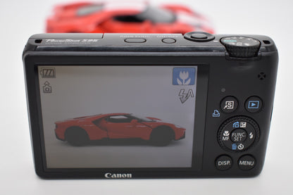 Canon PowerShot S95 10.0MP Digital Black Camera Complete - FULLY TESTED WORKS ✅
