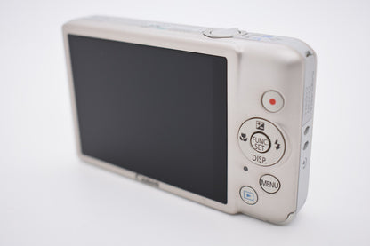 Canon PowerShot ELPH 100 HS Digital Camera Silver Complete - FULLY TESTED ✅
